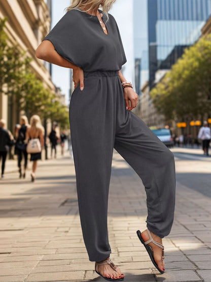 Basic Jumpsuit with Applique
