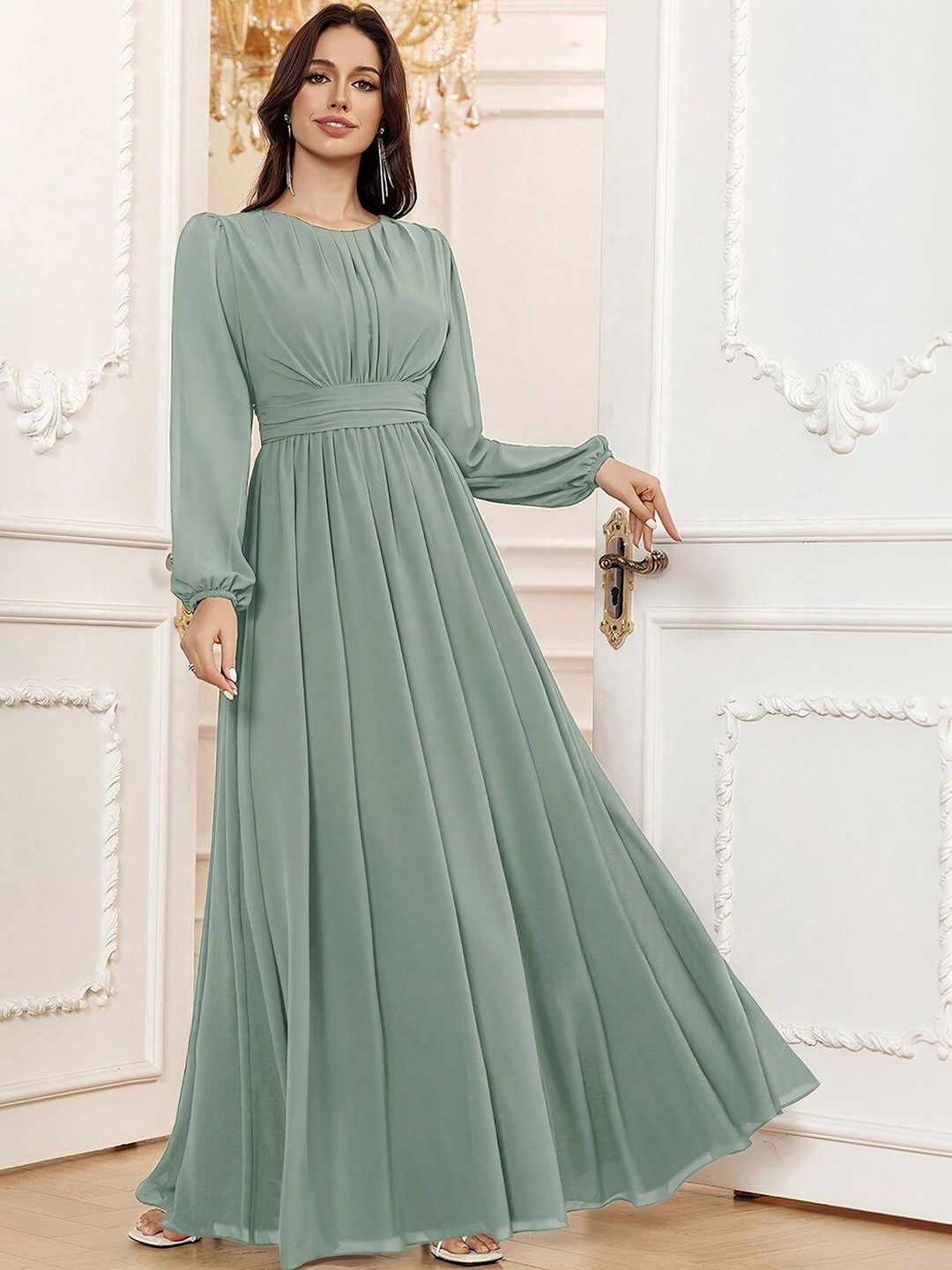 A-Line Maxi Dress