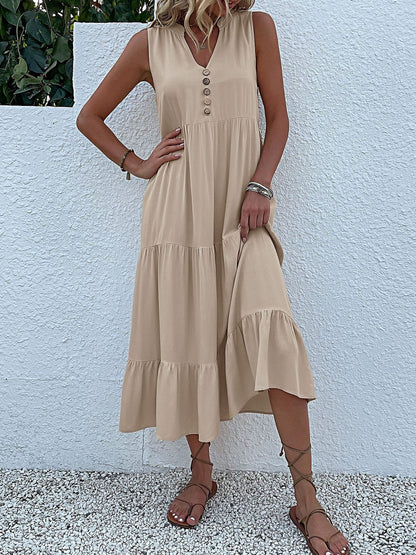A-Line Midi Dress