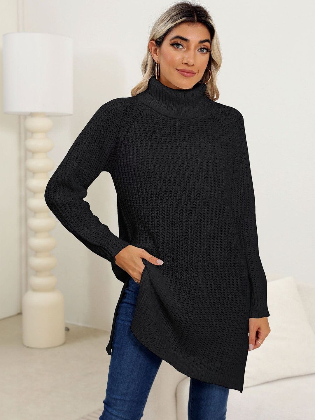 Women Longline Pullover