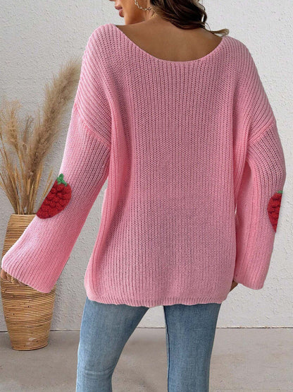 Women Pullover with Embellished Detail