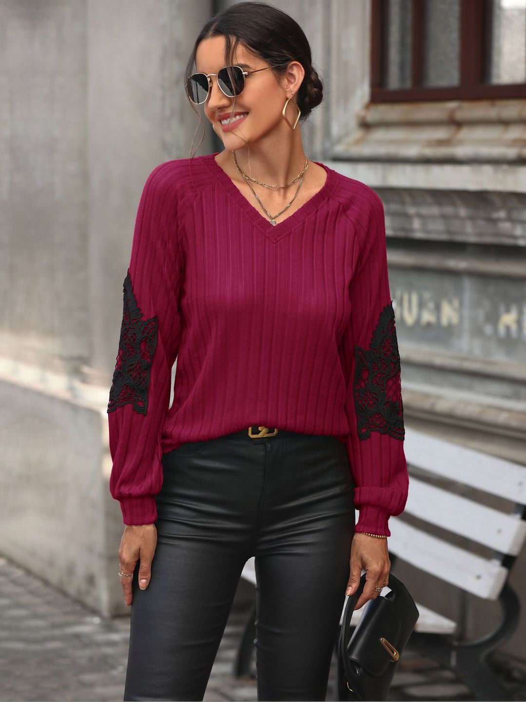 Women V-Neck T-shirt