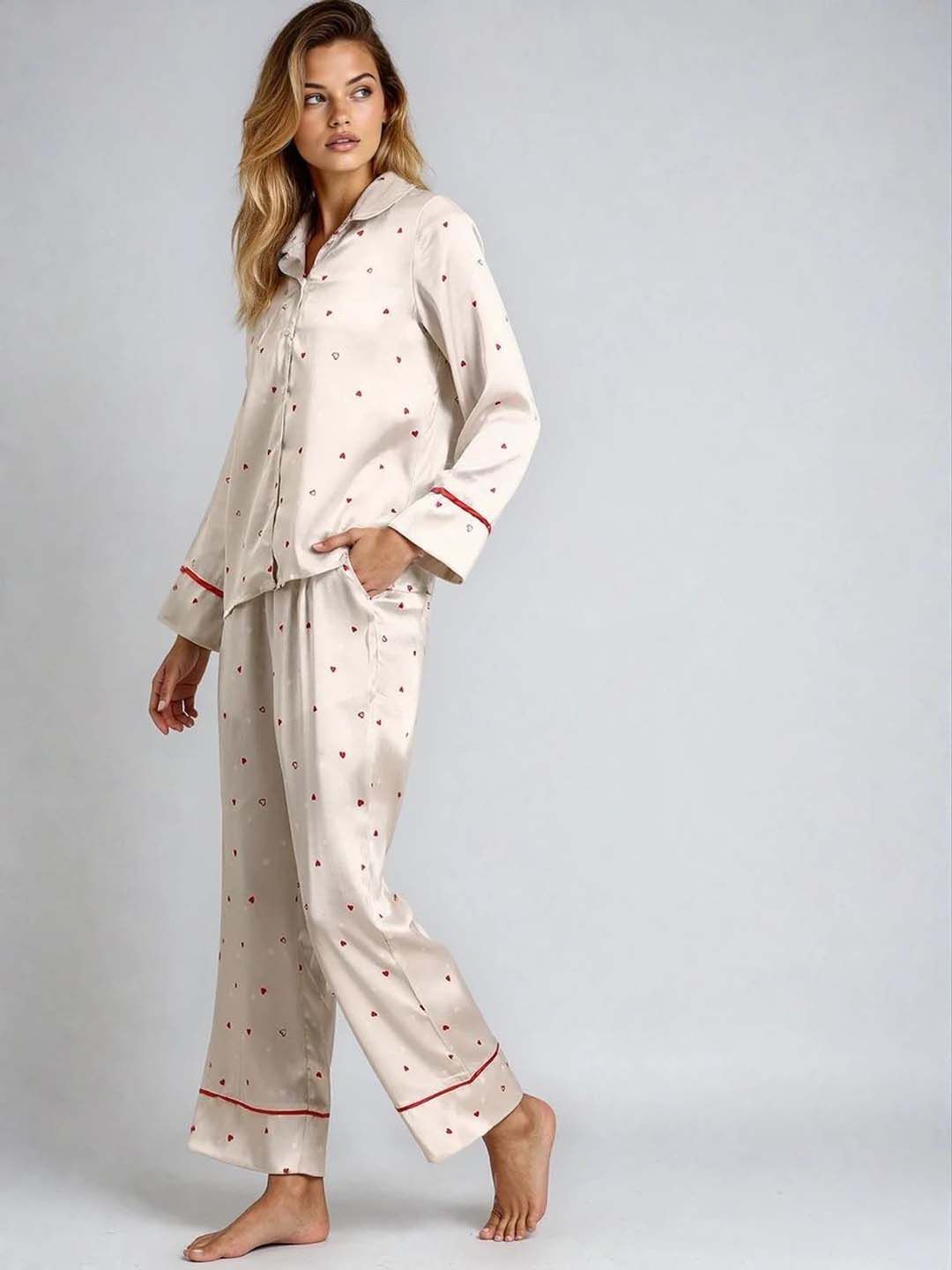 NOWI Women Printed Night suit