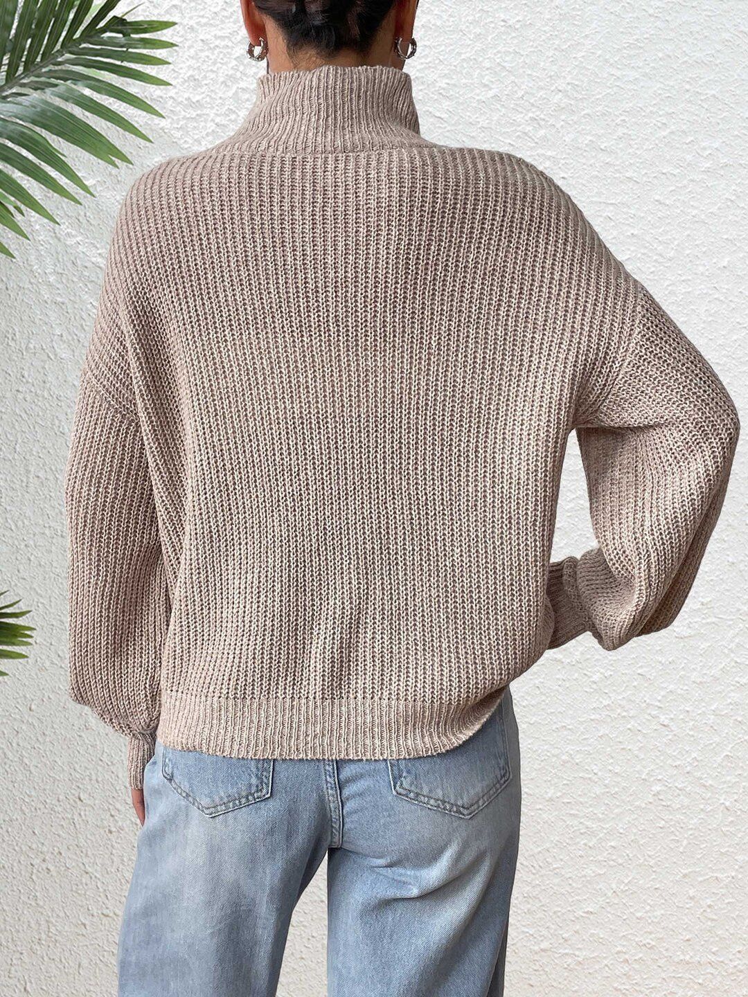 Women Ribbed Pullover
