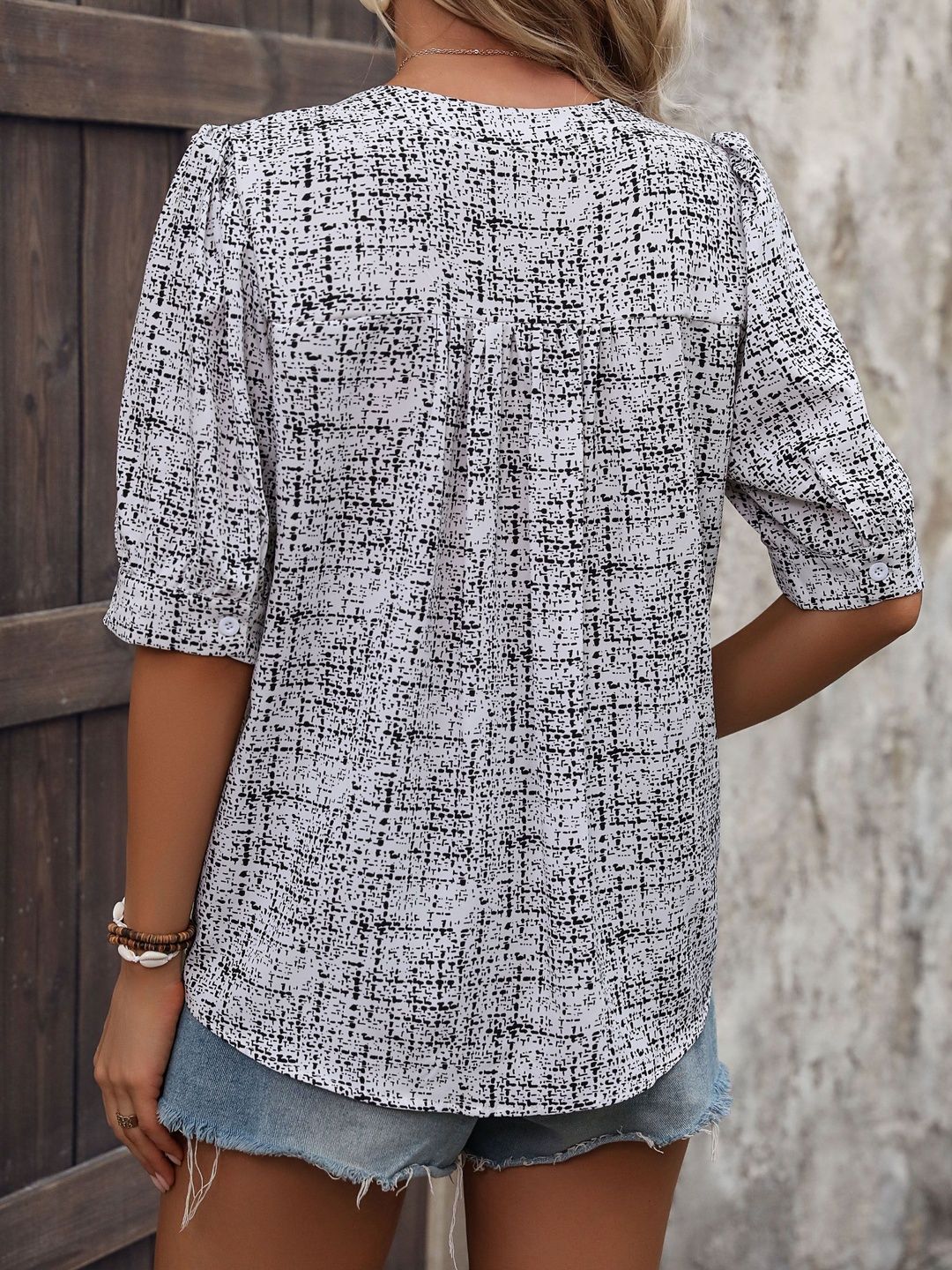 Print Cotton Top