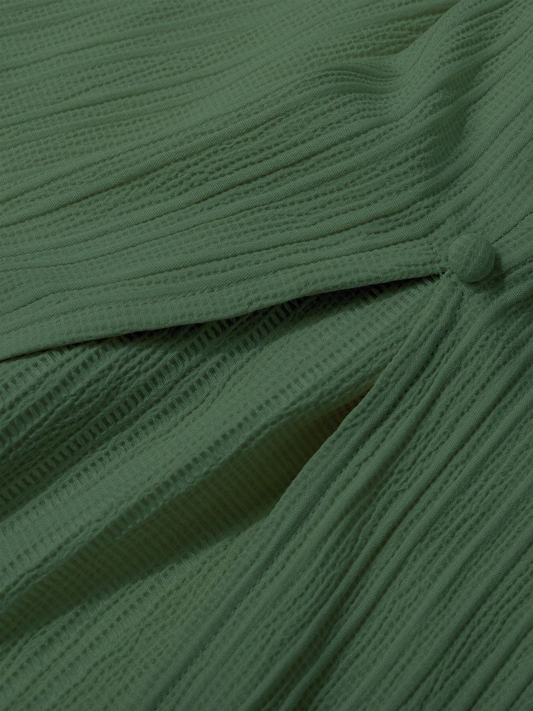 Women's Green Nowi Fit & Flare Midi Dress