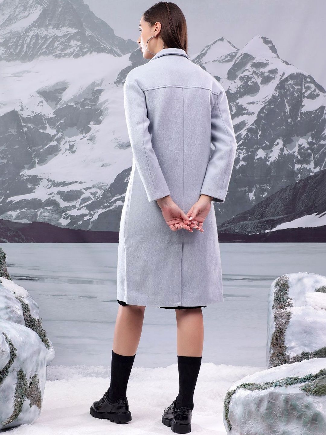 NOWI Notched Lapel Single-Breasted Casual Blazers