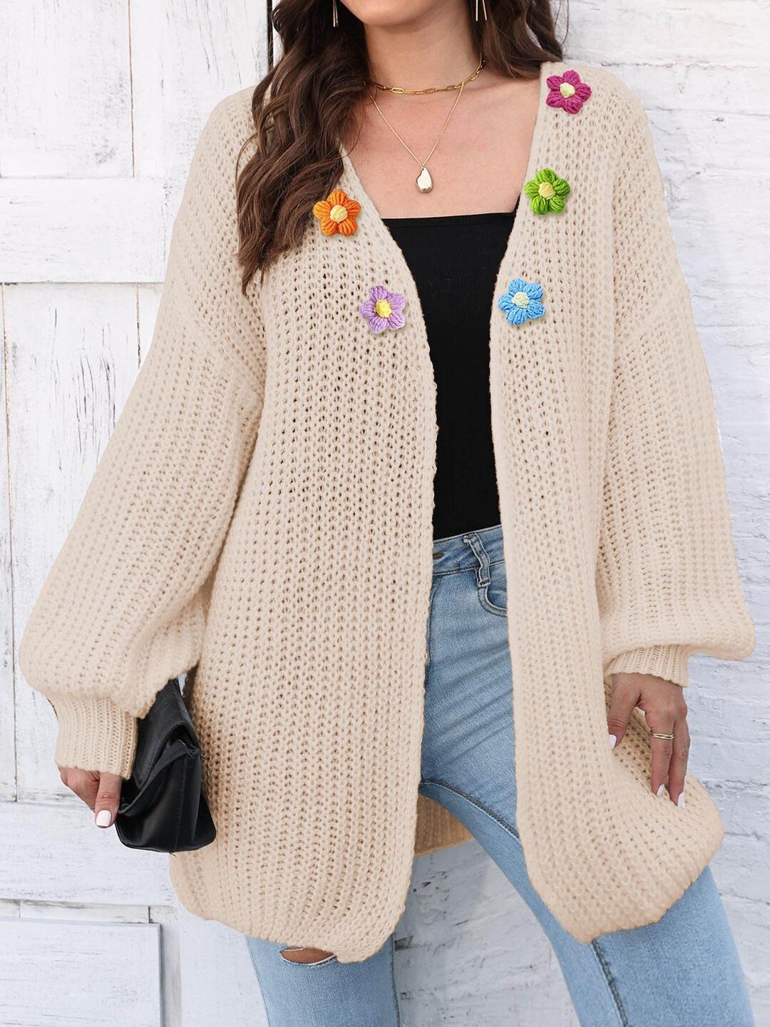 Women Ribbed Longline with Embellished Detail