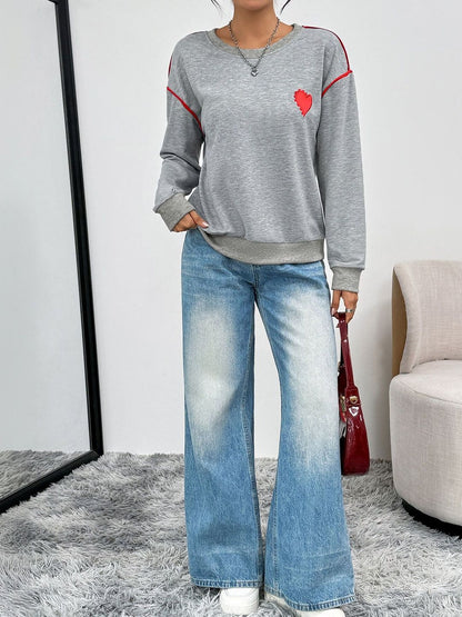 Women Embroidered Sweatshirt
