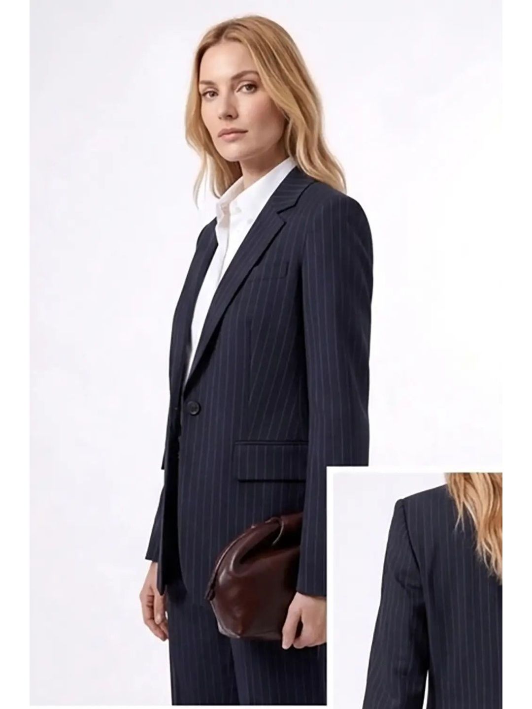 Striped Coat with Trousers
