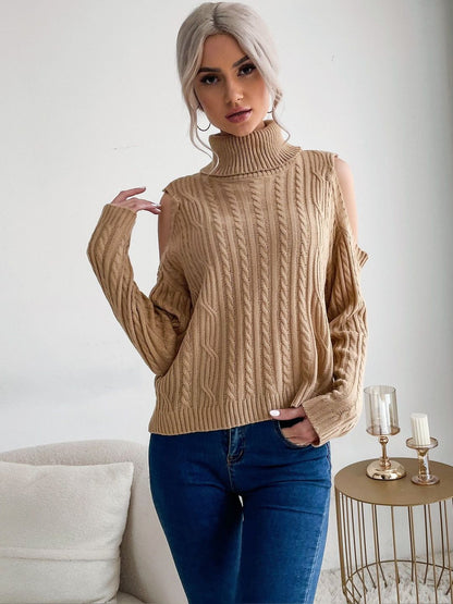 NOWI Cable Knit Pullover Style 719 - Nowi Korean Fashion