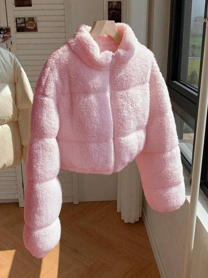 NOWI Women Lightweight Crop Puffer Jacket