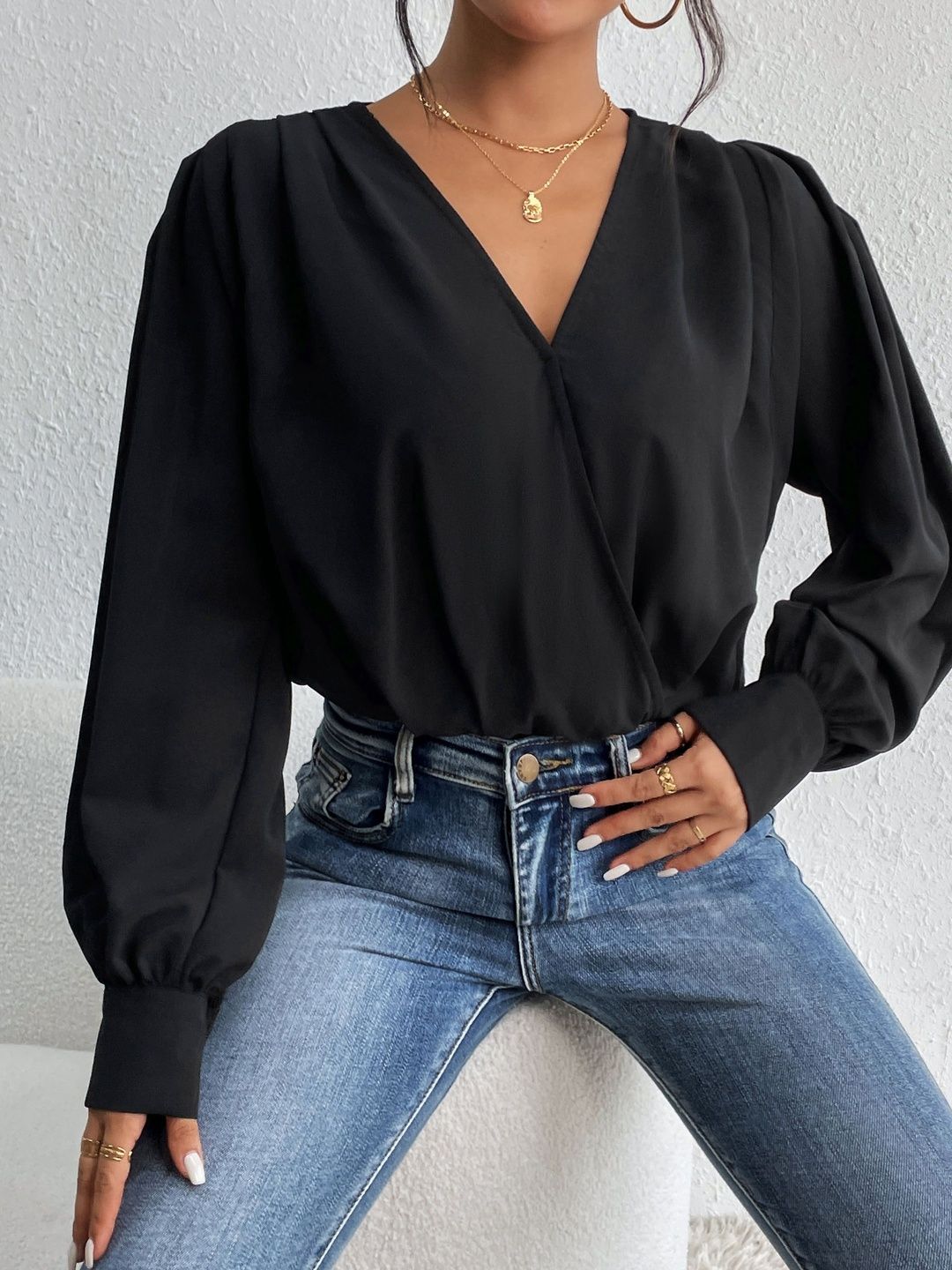V-Neck Bodysuit