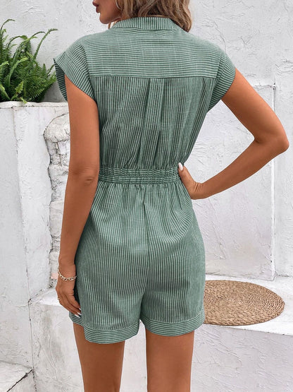 Striped Jumpsuit