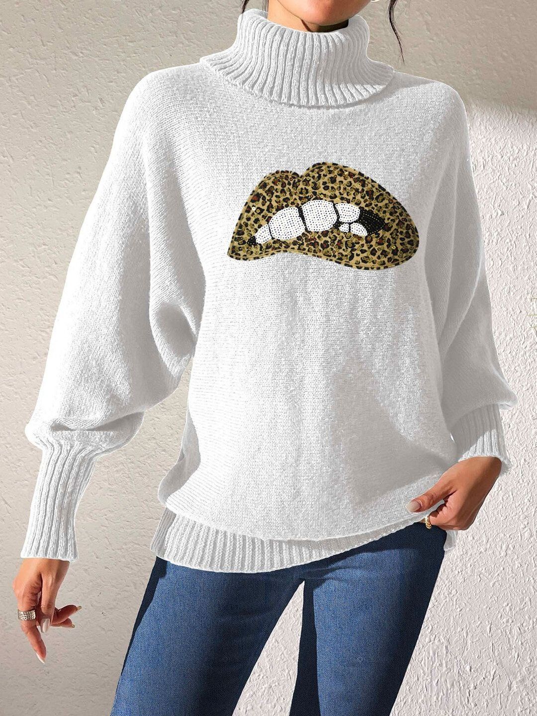 Women Animal Printed Pullover