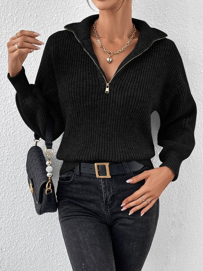 Women Ribbed Pullover