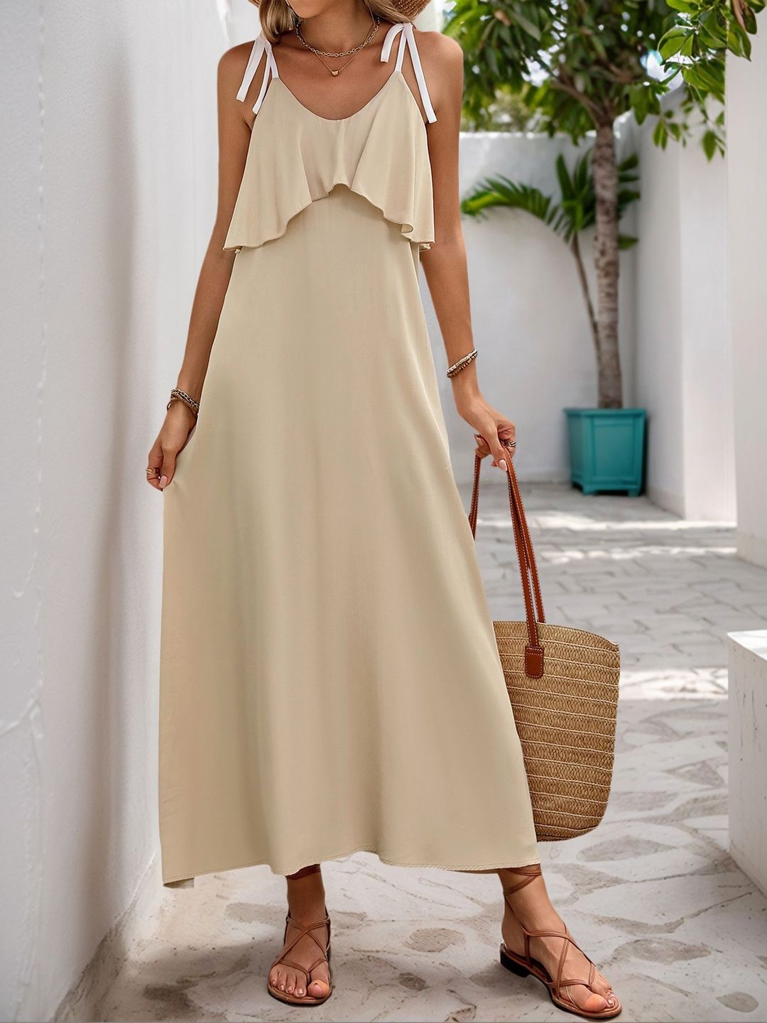Ruffled Maxi Dress