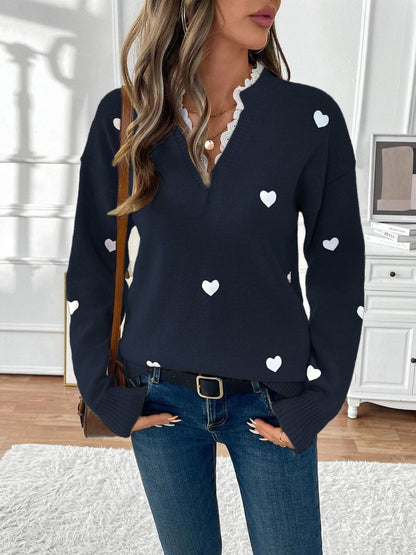 Women's Nowi Women Printed Pullover Blend Regular Fit