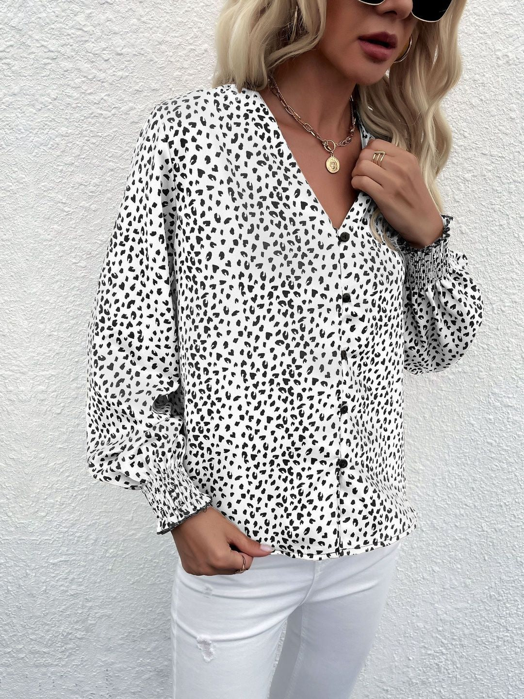 Women Animal Printed Casual Shirt