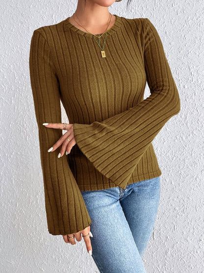 Women Ribbed Pullover