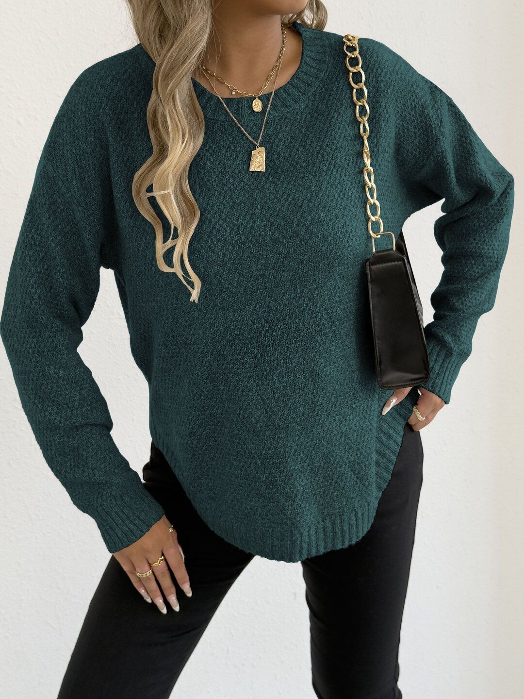 Women Boucle Pullover