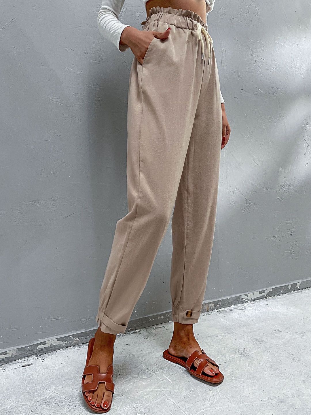 Women Non Iron Trousers