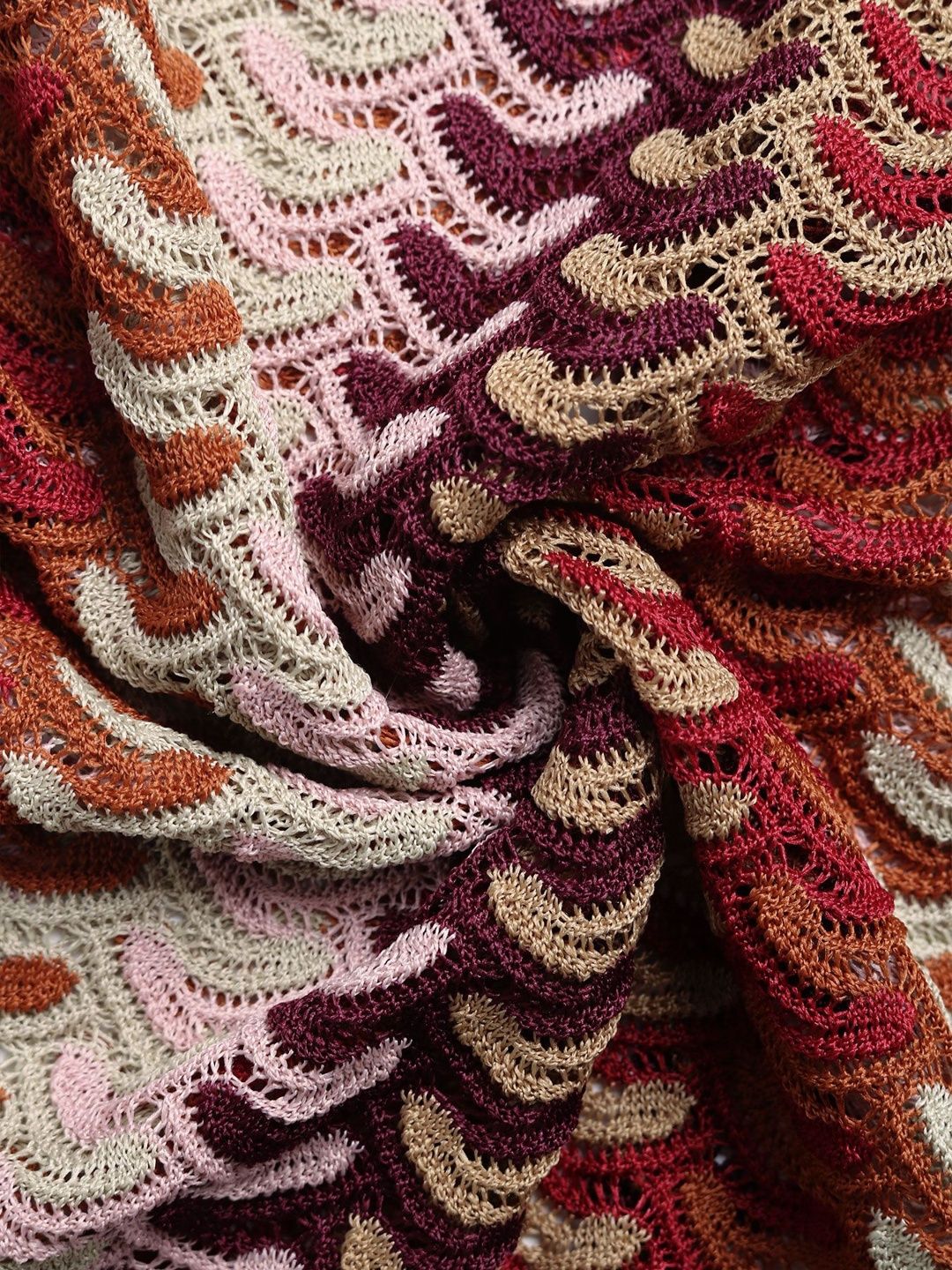 NOWI Printed Off-Shoulder Top & Skirt Co-Ords