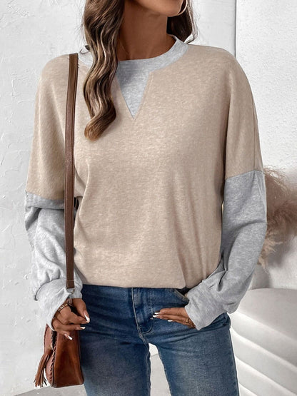 Women Colourblocked Sweatshirt
