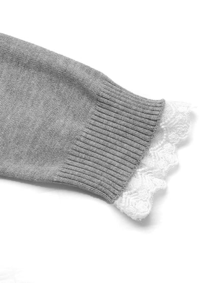 Women's Cotton Stylish Grey Sweater
