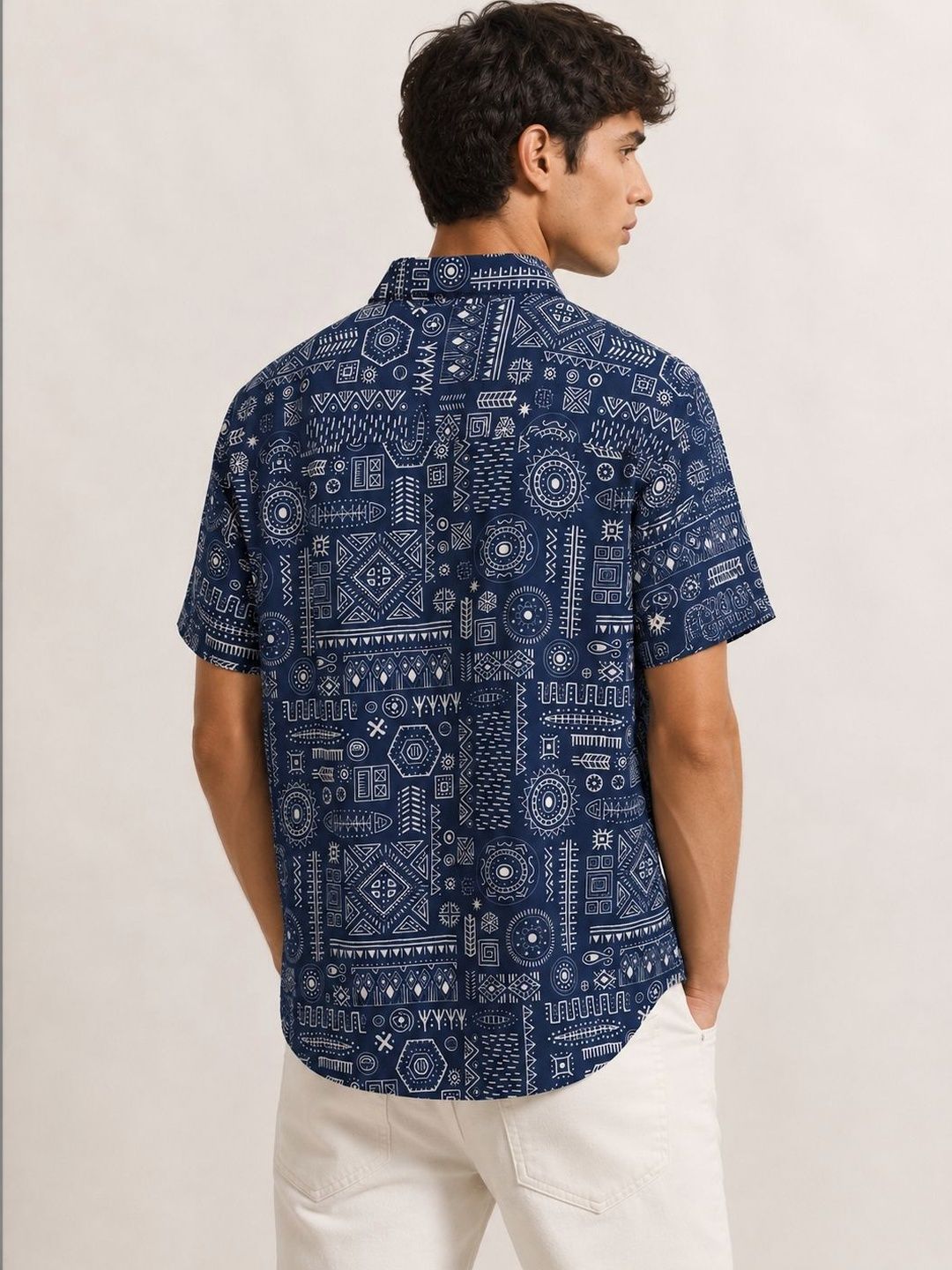 Men Standard Printed Casual Shirt