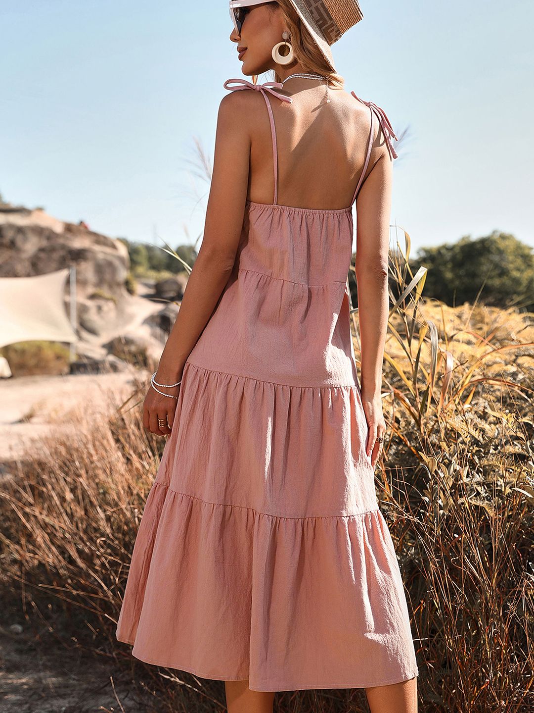 A-Line Midi Dress
