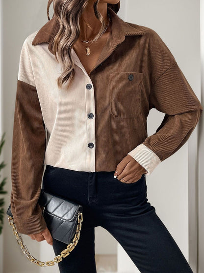 Women Colourblocked Casual Shirt