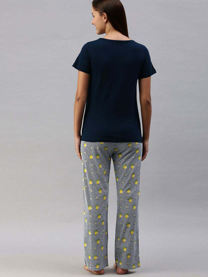 Women Printed Night suit