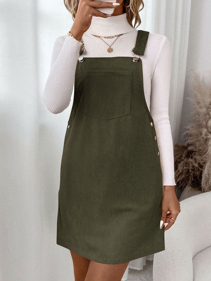 NOWI Pinafore Dress - Nowi Korean Fashion
