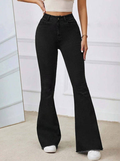 Women Bootcut High-Rise Stretchable Jeans