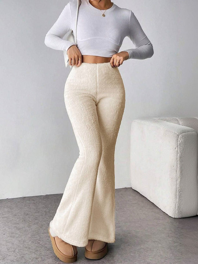 NOWI Women High-Rise Easy Wash Trousers