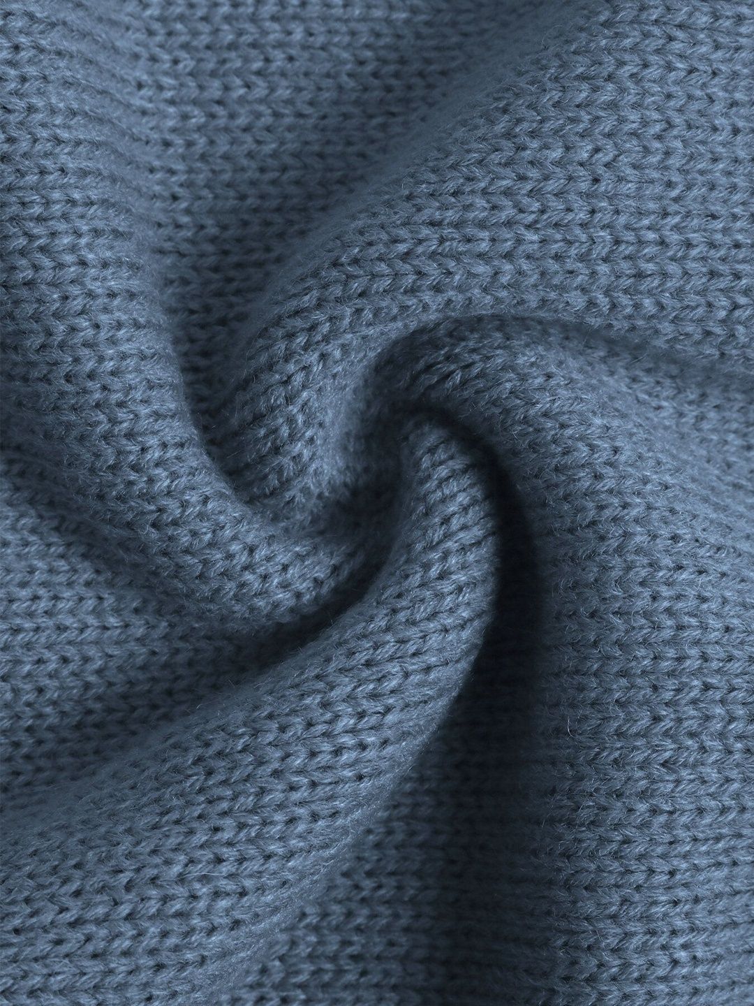 Women's Blue Fair Isle Printed Pullover