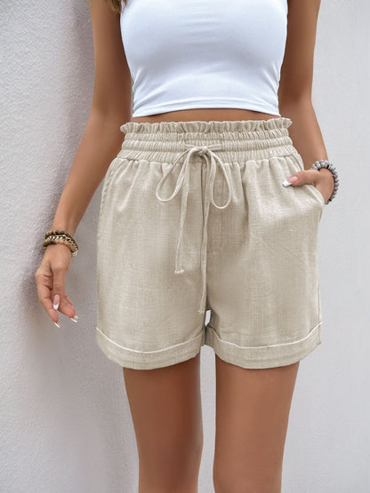 Women Linen Shorts