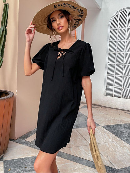 Puff Sleeve Dress