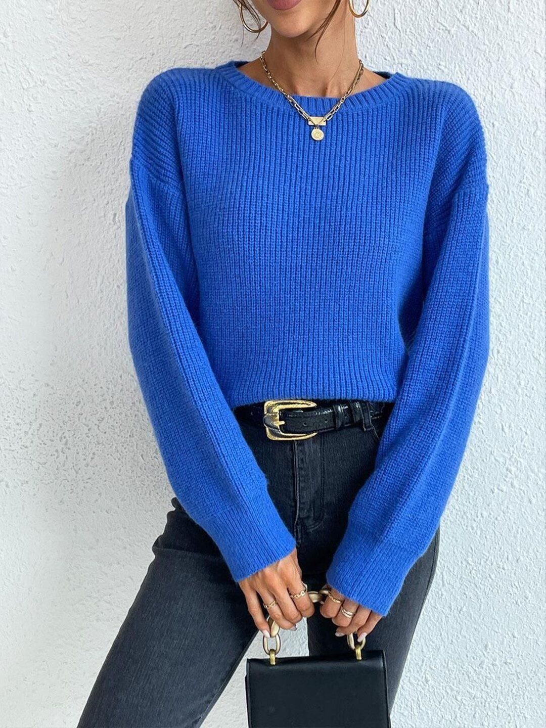 Women Ribbed Pullover
