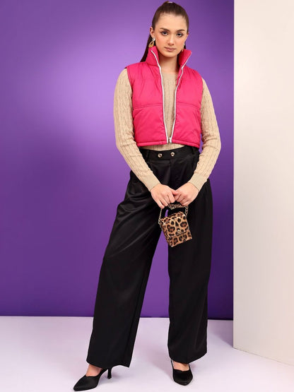 NOWI Women Lightweight Crop Puffer Jacket