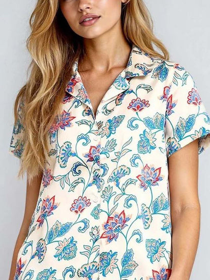 Women Printed Night suit