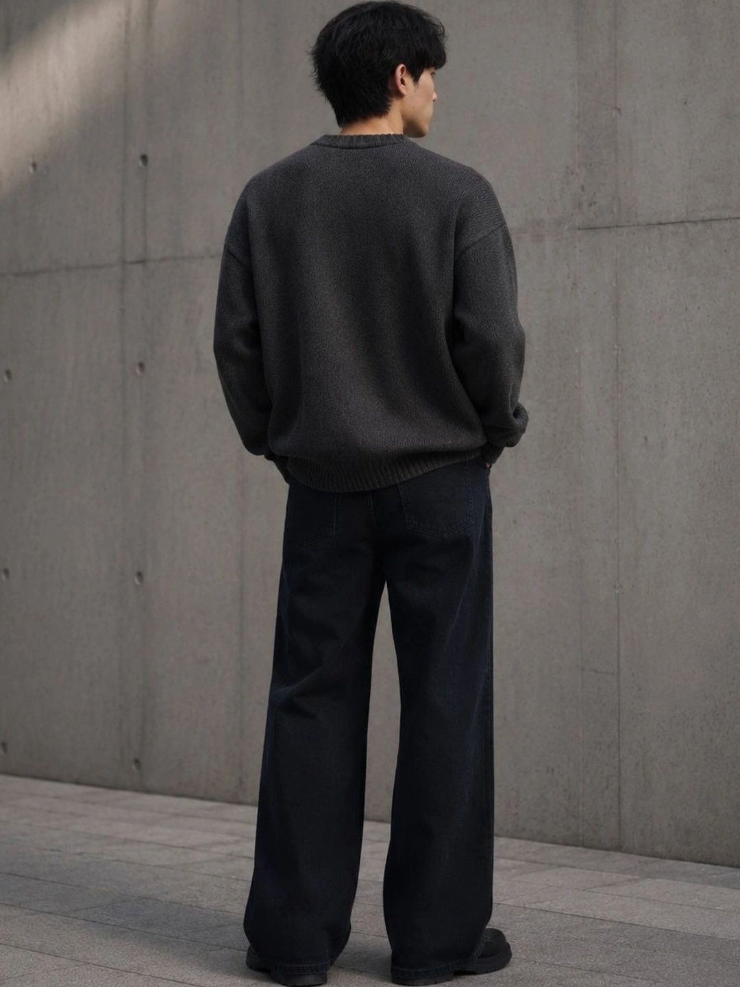 Men Bootcut High-Rise Jeans