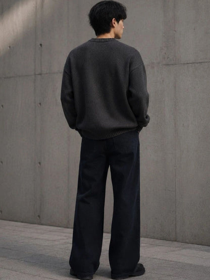 Men Bootcut High-Rise Jeans