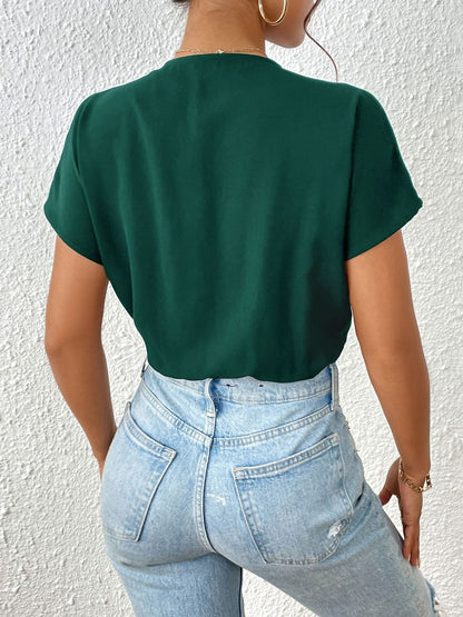V Neck Bodysuit