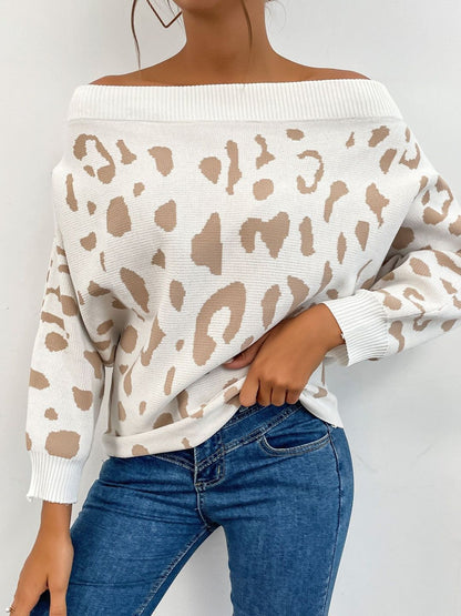 NOWI Animal Printed Pullover - Nowi Korean Fashion