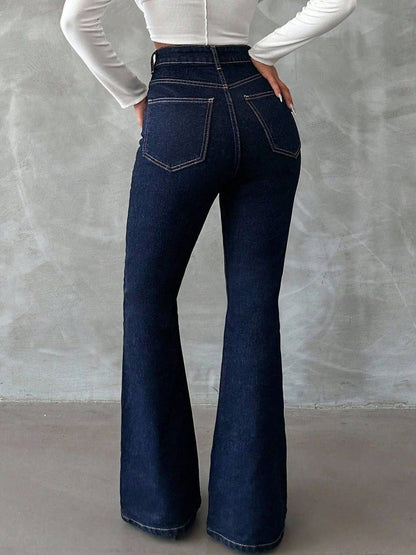 Women straight fit High-Rise Stretchable Jeans