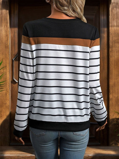 Women Striped T-shirt