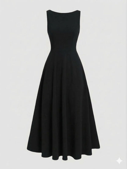Fit & Flare Midi Dress