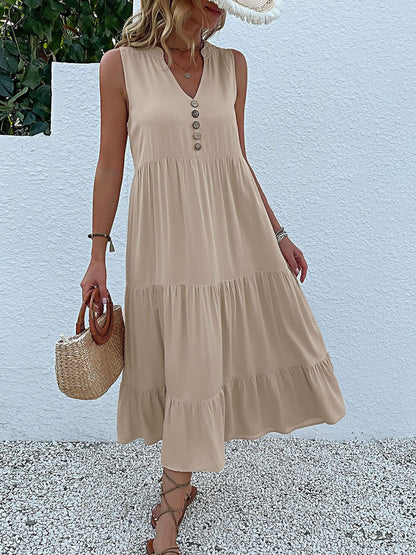 A-Line Midi Dress
